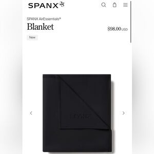 SPANX AirEssentials Black Blanket